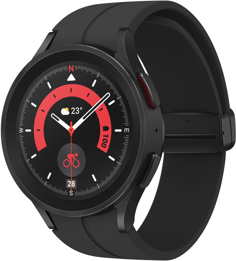 Samsung Galaxy Watch5 Pro 45 mm Черный титан (SM-R920)